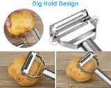 Julienne Peeler Carrot Shredder Double-sided Multi Function Vegetable Peeler