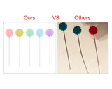 Sewing Pins 200 Pieces Flat Head Pins with Box for Dressmaker