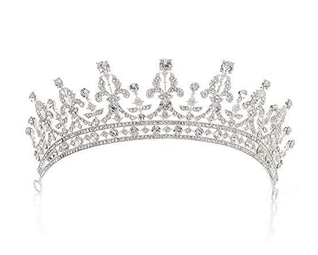 Princess Crown Rhinestones Wedding Crown for Bridal