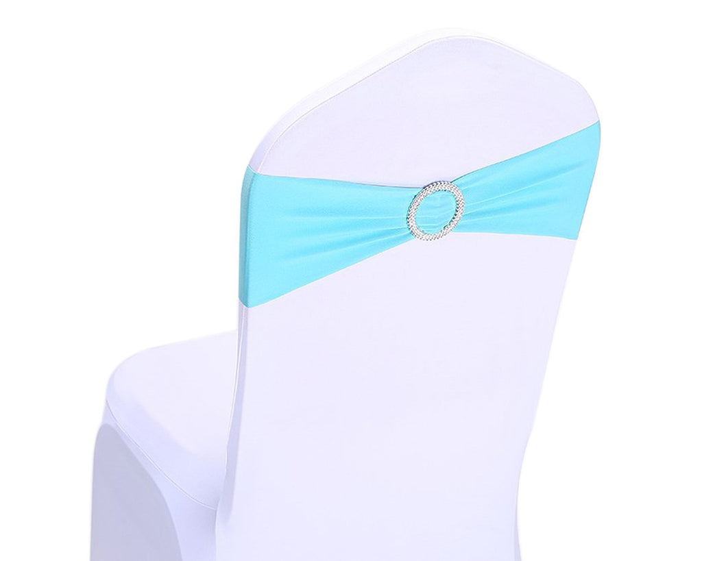 10 Pieces Spandex Chair Sashes