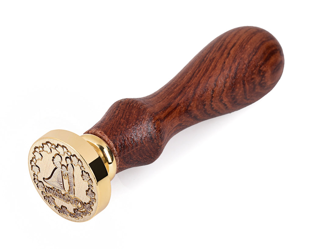 Wax Seal Stamp with Wooden Handle - Tree of Life
