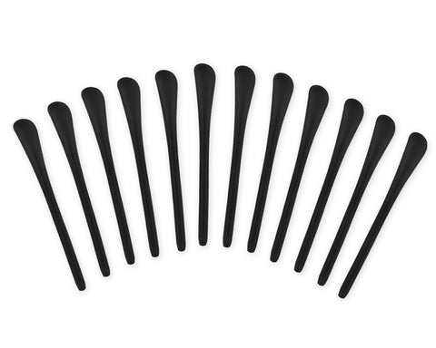 Eyeglass Metal Frame End Tips 6 Pairs Silicone Ear Sock Pieces Tubes Anti-slip Replacement Glasses Ear Cushion for Thin Metal Eyeglass Legs