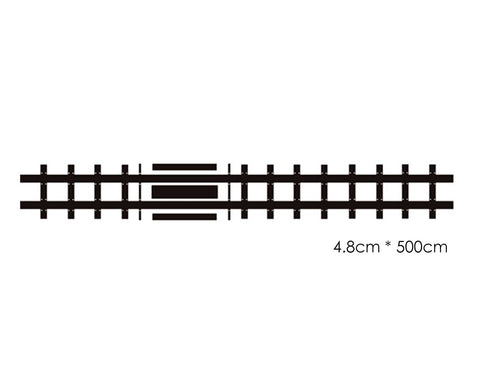 Railway Road Tape 5M DIY Road Stickers Set with Curve Track