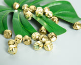 Jingle Bells 300 Pieces 0.5 Inches Craft Bells for DIY Crafts - Gold