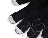 Touch Gloves For All Touch Screen Device - Black