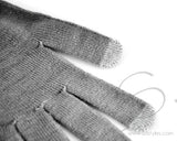 Touch Gloves For All Touch Screen Device - Gray