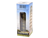 Metallic Leaning Tower of Pisa Statue