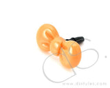 Headphone Jack Plug - Ribbon Orange