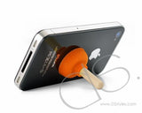 Pump Style iPhone Stand - Orange