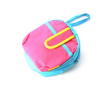 Colorful Zipper Camera Pouch for Fujifilm Instax Mini - Pink & Blue