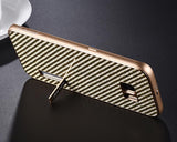 Carbon Fiber Series Samsung Galaxy Metal Case