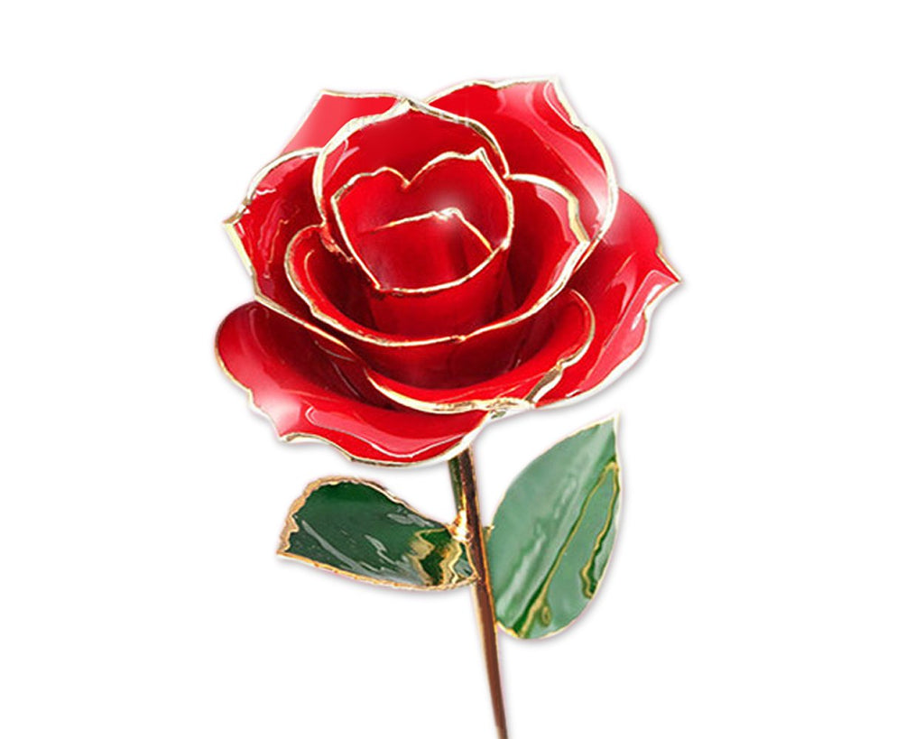 24K Gold Plated Preserved Rose