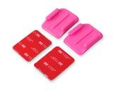 GoPro Curved Surface Mount w/3M Sticker for Hero Cameras Set of 2