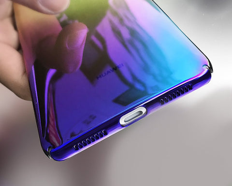 Gradient Color Series Huawei Mate 9 Hard Case - Purple, Blue & Yellow