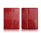Krokodil Series iPad Air Flip Leather Case - Red