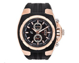 V6 Fashion Luxury Rubber Strap Quartz Sports Men Wrist Watch