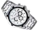 CURREN Dodecagon Stainless Steel Quartz Men's Wrist Watch