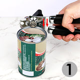Manual Can Opener Hand Held Can Openers for Seniors Can Multifunctional Openers for Kitchen with Bottle Opener