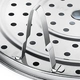 Tray Round 8.5 Inches Steamer Rack 304 Stainless Steel Removable Legs Chinese Steaming Rack