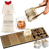 Brass Ice Stamp Kit - Custom Ice Cube Imprinter