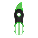 Avocado Slicer 3-in-1 Splits Pits Slices - Green