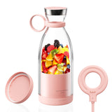 Portable USB Blender Smoothie Maker - Pink