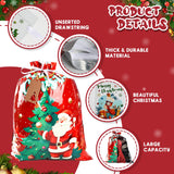 Christmas Gift Bags Drawstring 20PCS Assorted