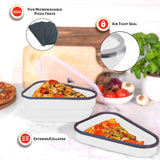 Pizza Slice Storage Container - White Airtight