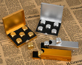 Aluminum Dice 5 Pieces 16mm Alloy Dice with Case