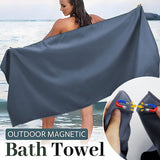 Magnetic Beach Towel Quick-Dry 75x30