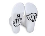 Middle Finger Socks Funny Socks for Men Women Novelty Socks Gag Gift for Adults