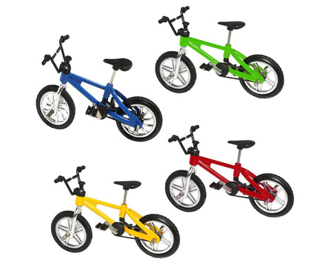 1/18 Mini Finger Bike 4 Pieces Alloy Finger BMX Toys for Kids
