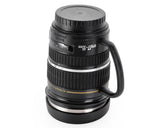 Stainless Steel Lens Like Coffee Mug Cup - Black