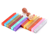 12 Pcs Colorful Seal Wax Sticks with Wick