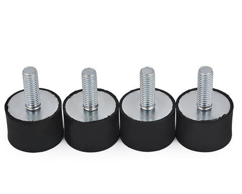 Rubber Shock Absorber 4 Pieces M8 Rubber Silent Block