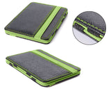 Single Line PU Leather Wallet with 4 Card Slots - Green