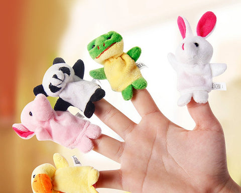 10 Pieces Animal Finger Puppets