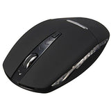 Wireless Bluetooth 3.0 Optical Mouse with LED Light - Black