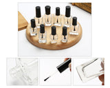 Nail Polish Bottles 5 Pieces 5 ml Empty Glass Bottles with Brush Cap