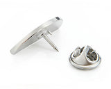 5 Pieces Metal Lapel Pin Badge - Shiny Series