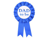 Mommy To Be Sash with Dad To Be Badge for Baby Shower Party
