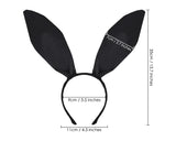Ears Headband Easter Headband Rabbit Ear Hair Band for Party Cosplay Costume Accessory