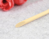 Wooden Sticks for Nails 100 Pieces 4.5 Inches Cuticle Pusher