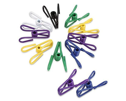 Clothesline Clips 32 Pieces Utility Clips for Home and Kitchen