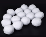Fake Snowballs 20 Pieces Plush Snow Balls for Indoor Snowball Fight