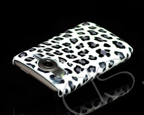 Leopard Series HTC Desire HD Case - White