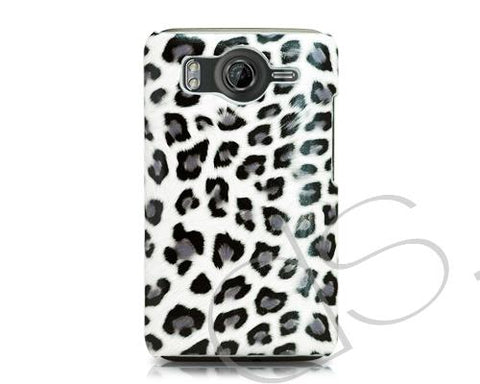 Leopard Series HTC Desire HD Case - White