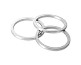 Cycling Bike 2mm Headset Spacers Set of 2