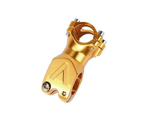 60mm Alloy Fixie MTB Single Speed Bike Handlebar Stem - Gold