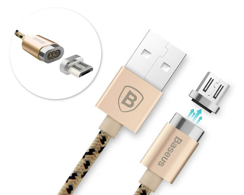 Baseus Insnap Series 2.4A Magnetic Micro USB Cable for Android